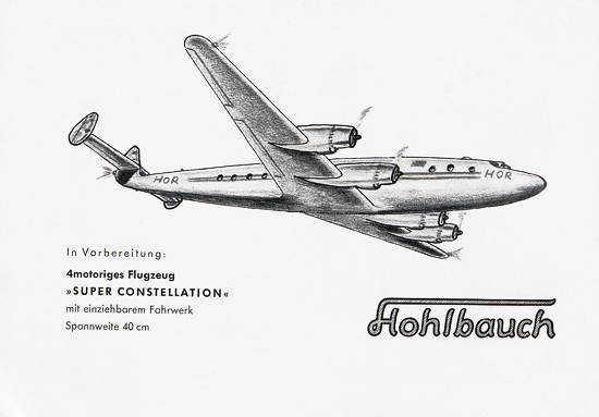 Albert Hohlbauch Katalog 1954