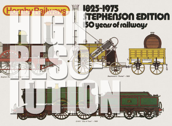 Hornby Railways 1825-1975 Stephenson Edition