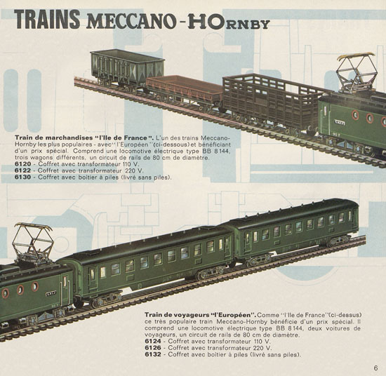 Hornby-AcH0 catalogue 1965-1966