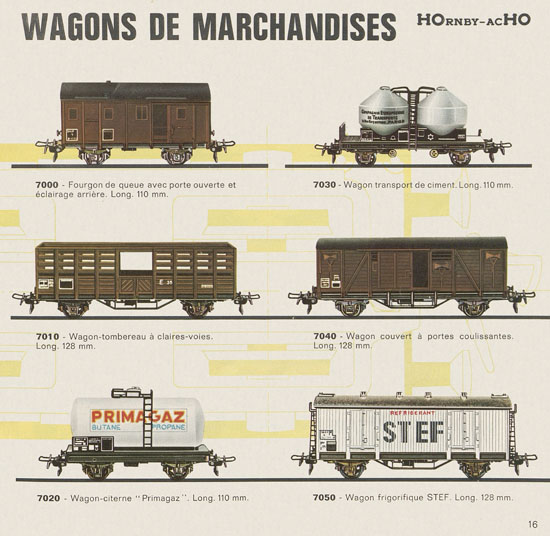 Hornby-AcH0 catalogue 1965-1966