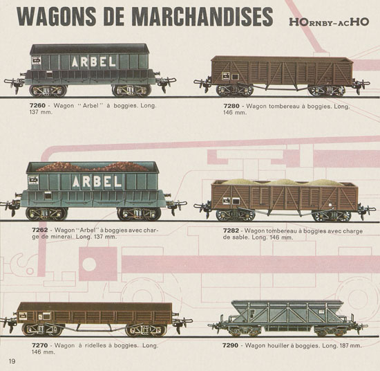 Hornby-AcH0 catalogue 1965-1966