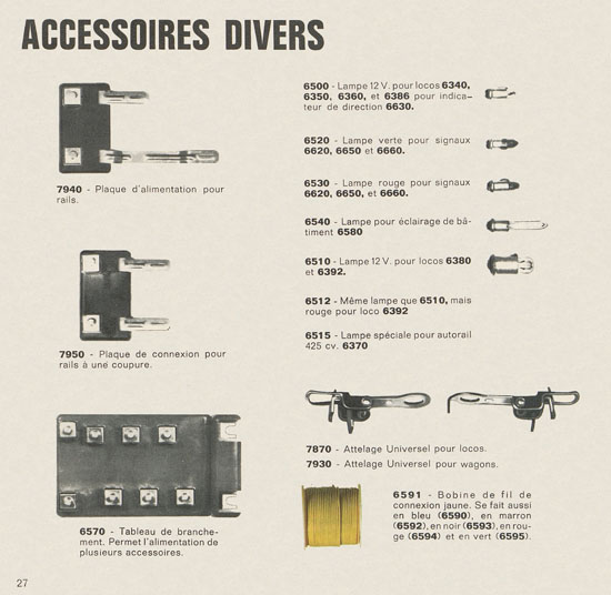 Hornby-AcH0 catalogue 1965-1966