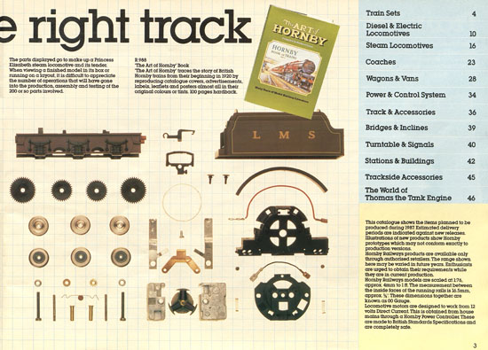 Hornby Railways catalogue 1987