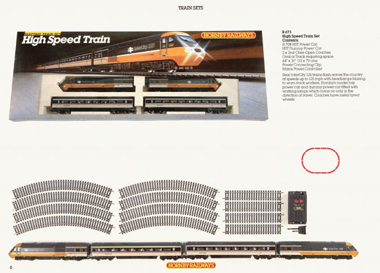 Hornby Railways catalogue 1987