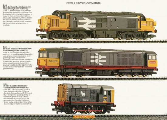 Hornby Railways catalogue 1987