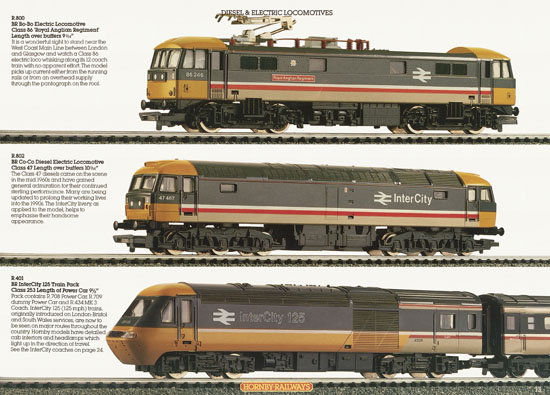 Hornby Railways catalogue 1987