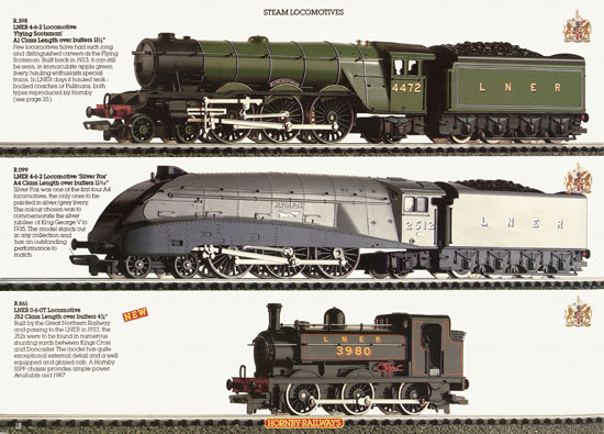 Hornby Railways catalogue 1987