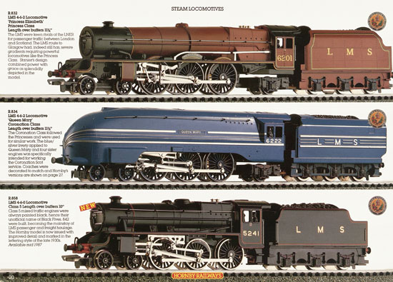 Hornby Railways catalogue 1987