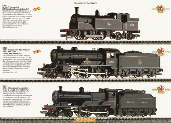 Hornby Railways catalogue 1987