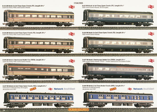 Hornby Railways catalogue 1987