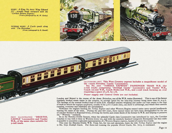 Hornby Book of Trains catalogue 1959