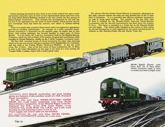 Hornby Book of Trains catalogue 1959