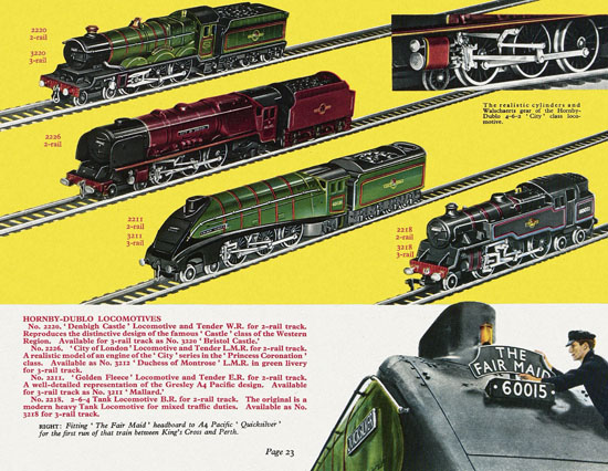 Hornby Book of Trains catalogue 1959