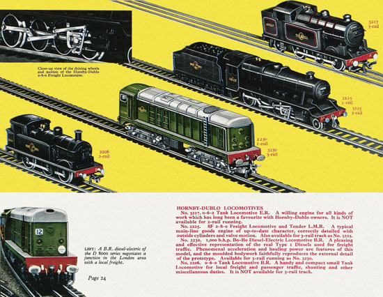 Hornby Book of Trains catalogue 1959