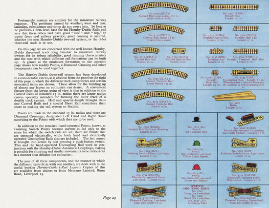 Hornby Book of Trains catalogue 1959