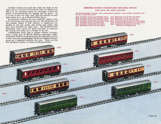 Hornby Book of Trains catalogue 1959