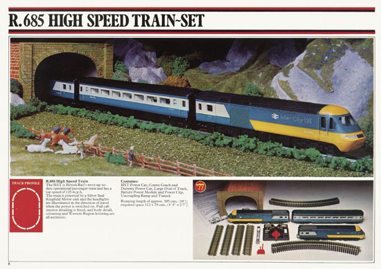 Hornby 00 Scale Model catalogue 1977