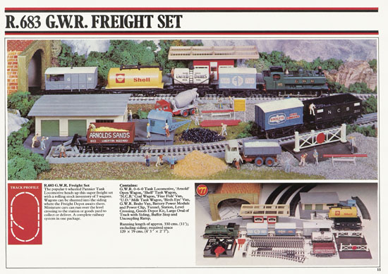 Hornby 00 Scale Model catalogue 1977