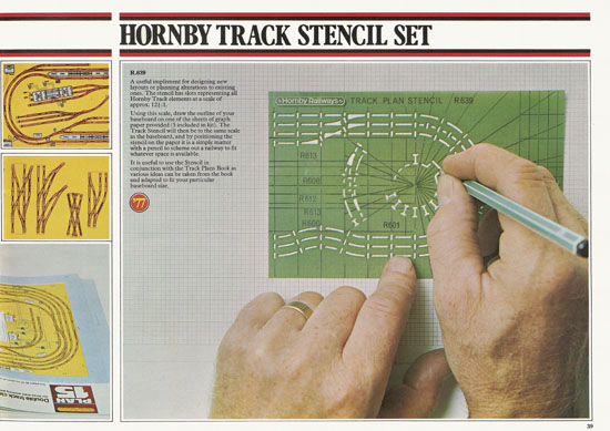 Hornby 00 Scale Model catalogue 1977