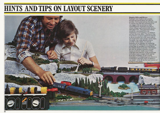 Hornby 00 Scale Model catalogue 1977