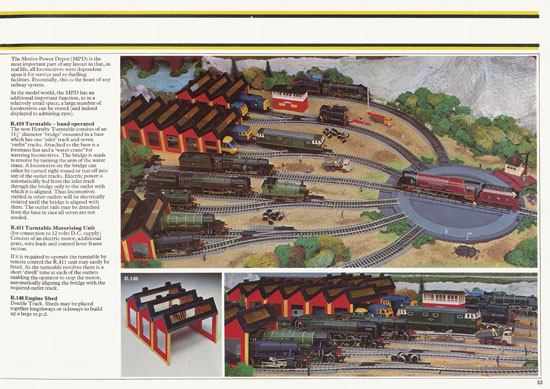 Hornby 00 Scale Model catalogue 1977