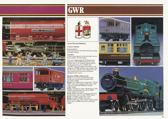 Hornby 00 Scale Model catalogue 1977