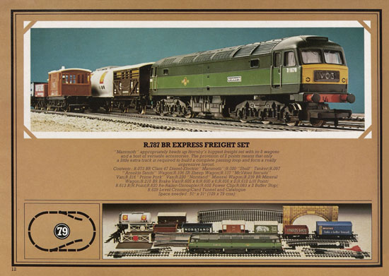 Hornby Railways 00 catalogue 1979