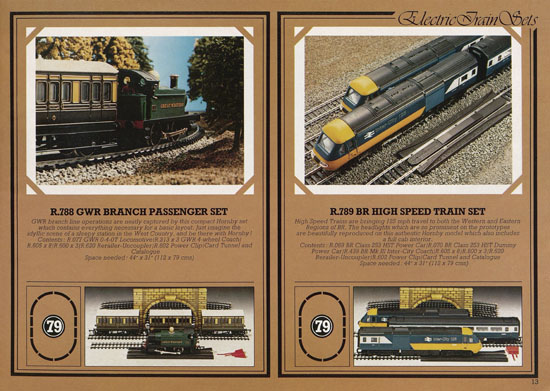 Hornby Railways 00 catalogue 1979