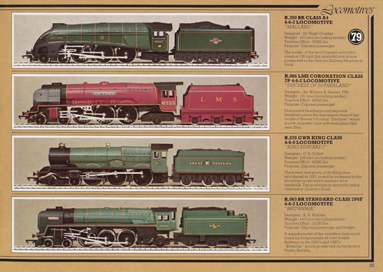 Hornby Railways 00 catalogue 1979