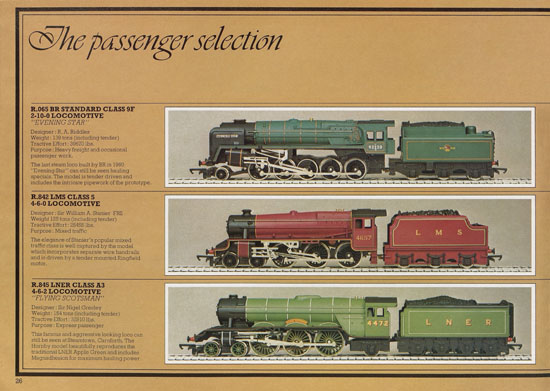 Hornby Railways 00 catalogue 1979