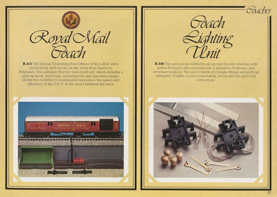 Hornby Railways 00 catalogue 1979