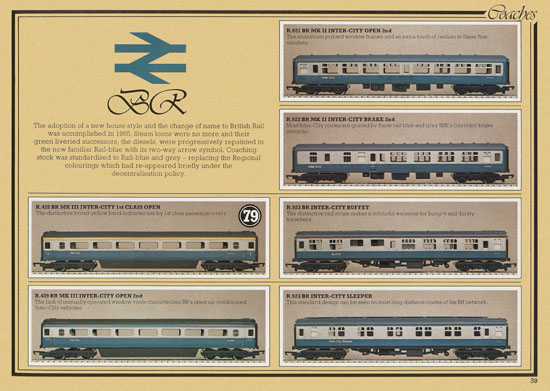 Hornby Railways 00 catalogue 1979