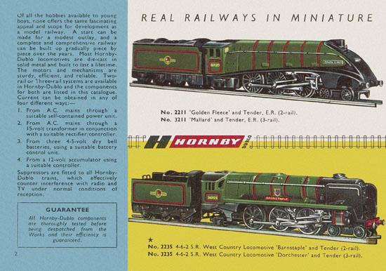 Hornby Dublo catalogue 1963