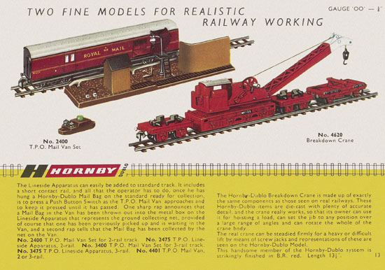 Hornby Dublo catalogue 1963