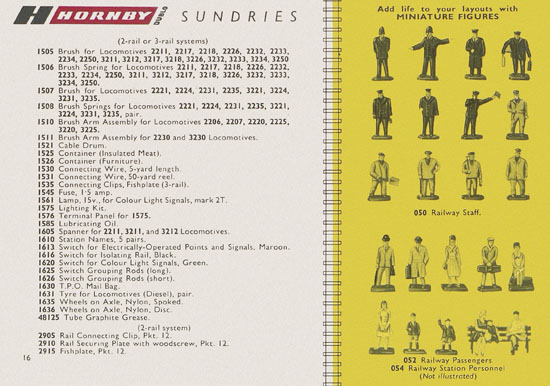 Hornby Dublo catalogue 1963