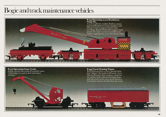 Hornby Railways catalogue 1976