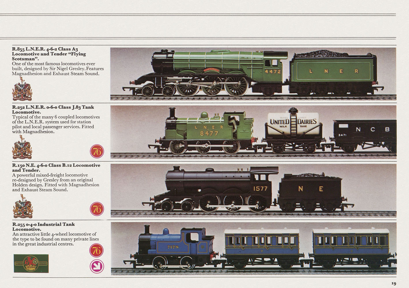 conradantiquario Katalogarchiv Hornby Railways catalogue 1976
