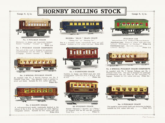 Hornby Trains catalog 1931-1932