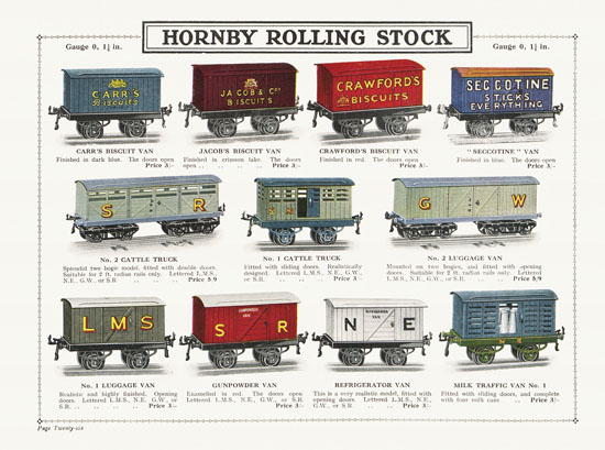 Hornby Trains catalog 1931-1932