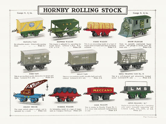 Hornby Trains catalog 1931-1932