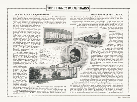 Hornby Trains catalog 1931-1932