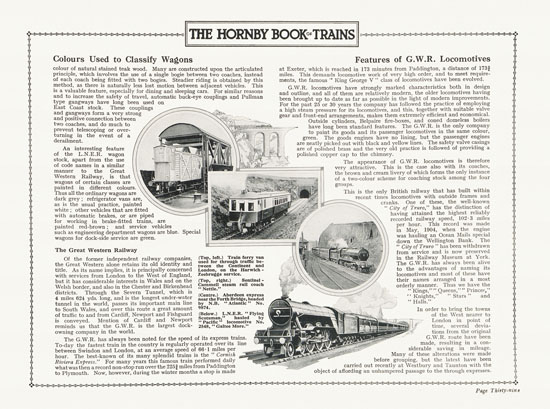 Hornby Trains catalog 1931-1932