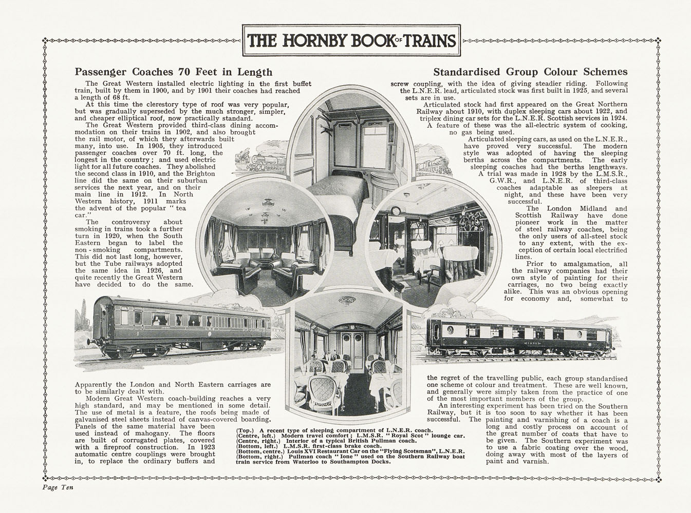 A Hornby Book of Trains: Catalogues for 1927-1932 by Gorham, F. R.: VG