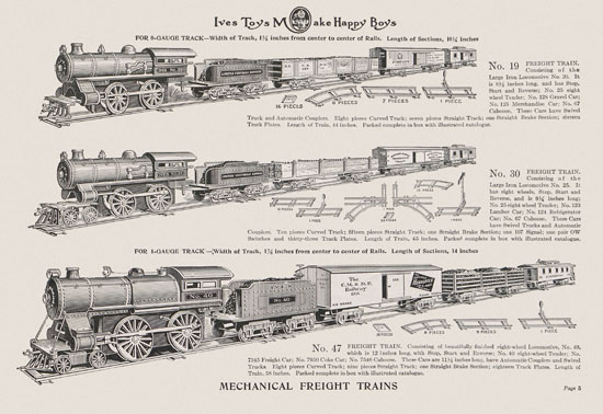 Ives Toys Make Happy Boys 1916