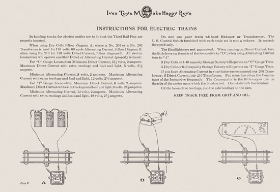 Ives Toys Make Happy Boys 1916