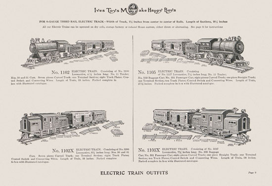 Ives Toys Make Happy Boys 1916