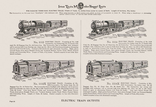 Ives Toys Make Happy Boys 1916