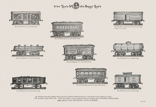 Ives Toys Make Happy Boys 1916