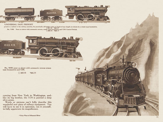 Ives Trains 1926