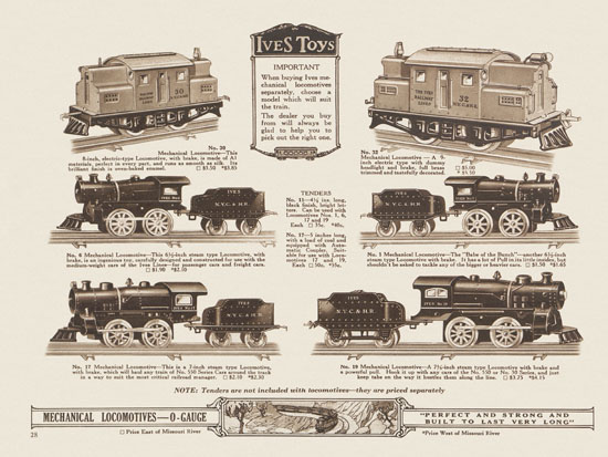 Ives Trains 1926